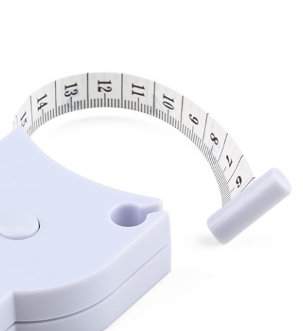 Metric and Imperial Waist Measuring Tape, Flexible Ruler